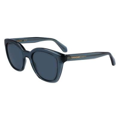 Blue injected sunglasses, Blue, medium