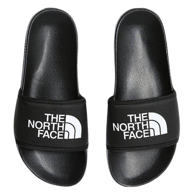 Womens base camp III slide, Black / White, medium