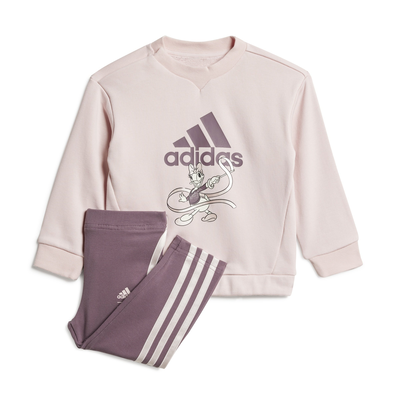 Adidas infants disney minnie and daisy joggers, Pink, medium
