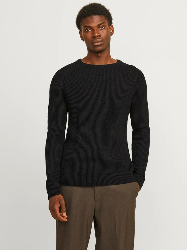 Jackjones jjpannel knit crew neck aw24 image number null