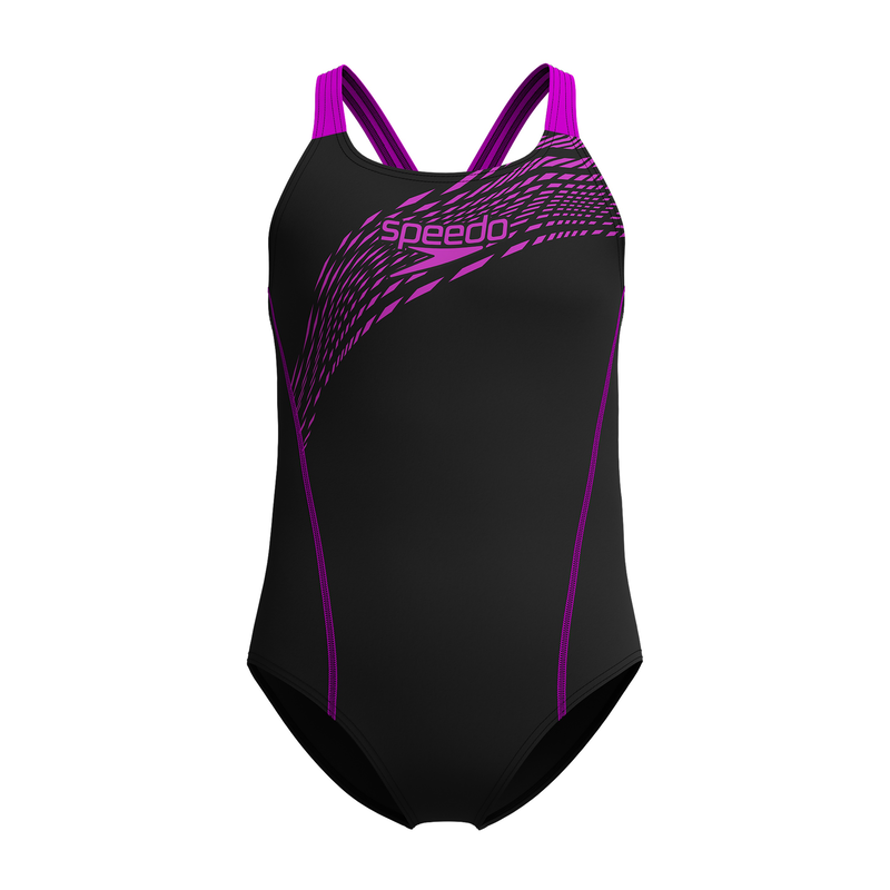 Speedo girl's medley logo medalist-null