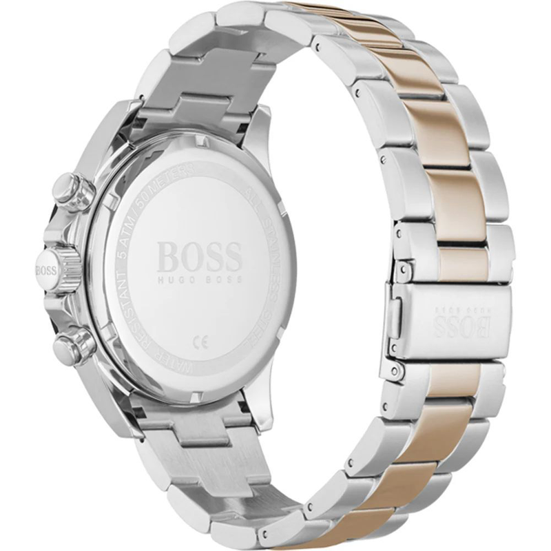Gray stainless steel dress watch-null