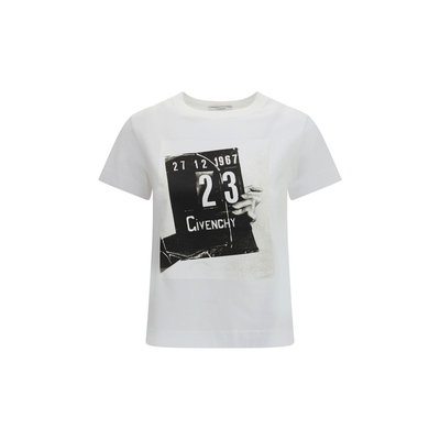 White cotton t-shirt, White, medium