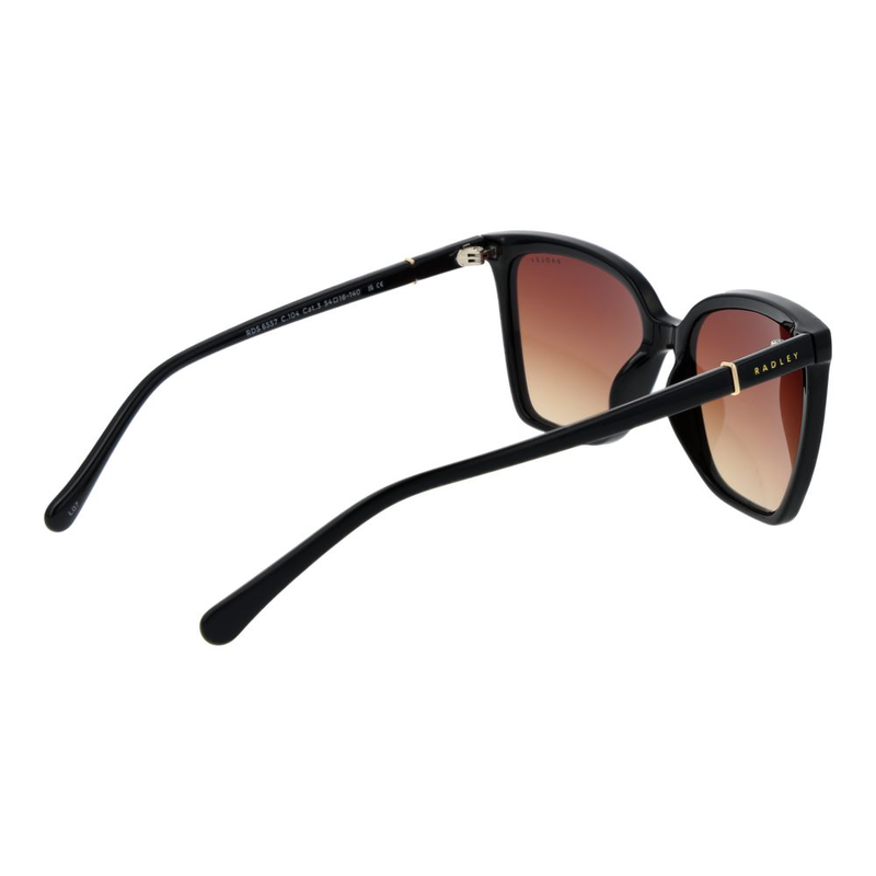 Black polycarbonate sunglasses-null