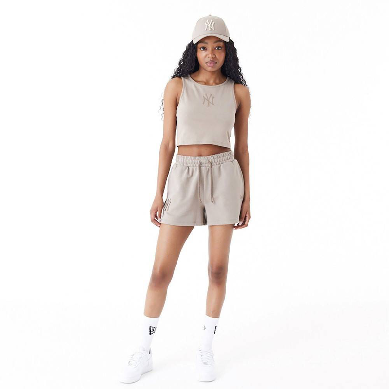 York yankees womens mlb lifestyle crop tank top-null