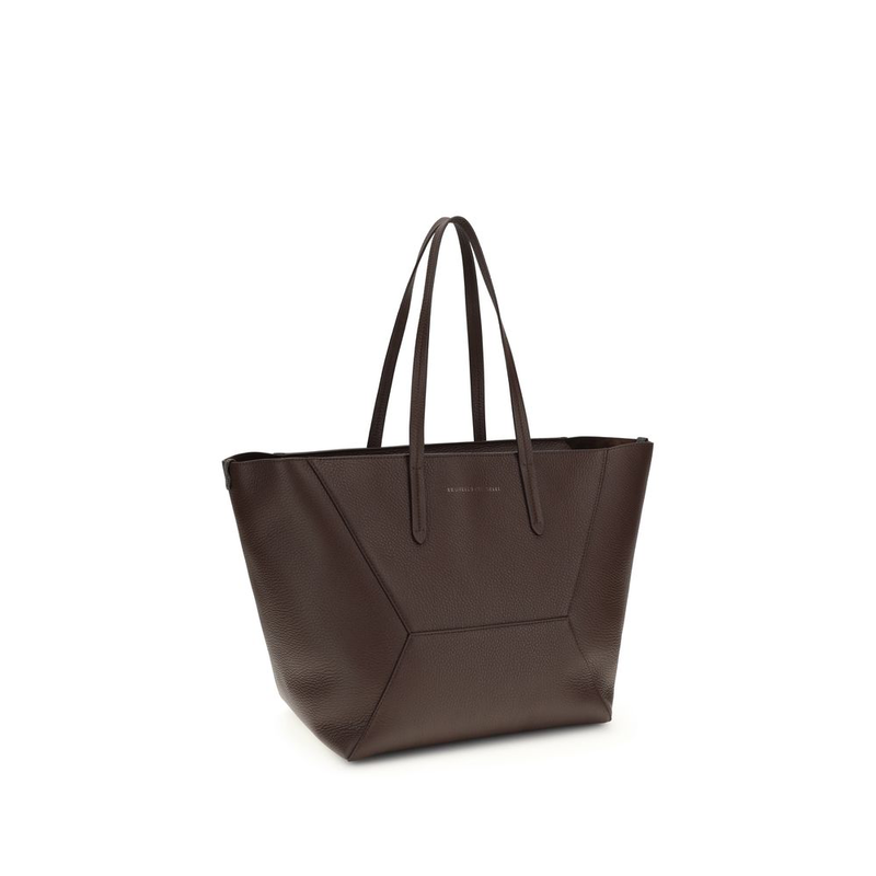 Brown calf leather bos taurus shoulder bag-null