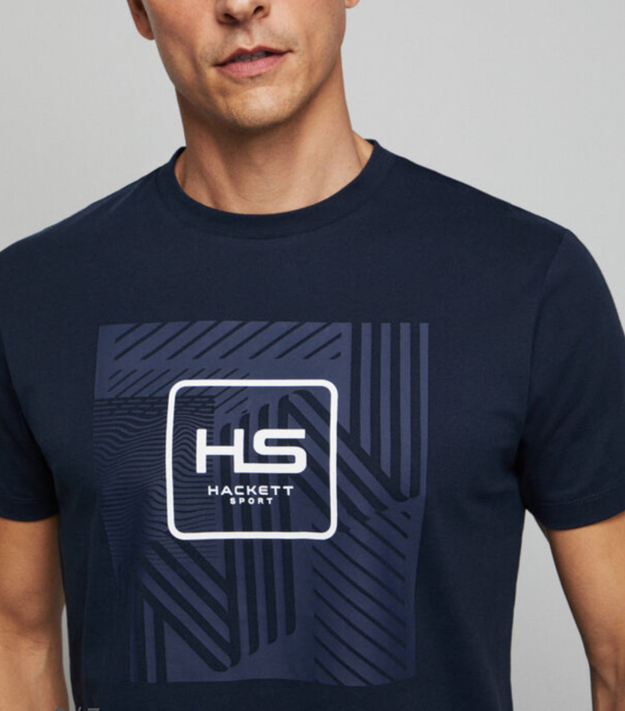 Hackett man sport classic fit t-shirt hm500801-null