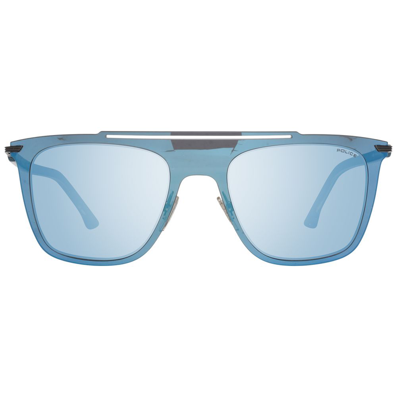 Blue plastic sunglasses-null