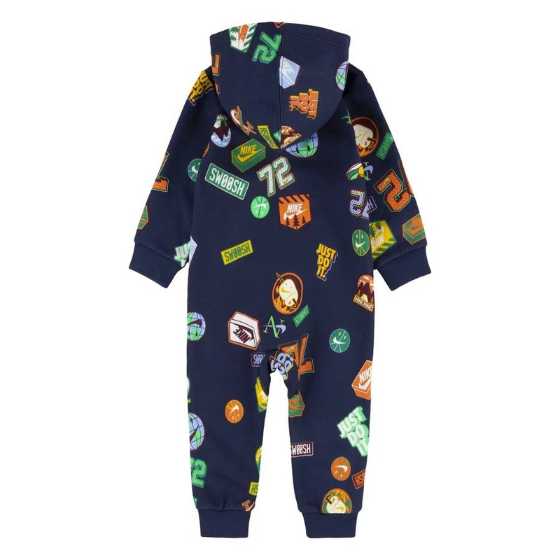 Nike infant great look outdoor fleece coverall-null