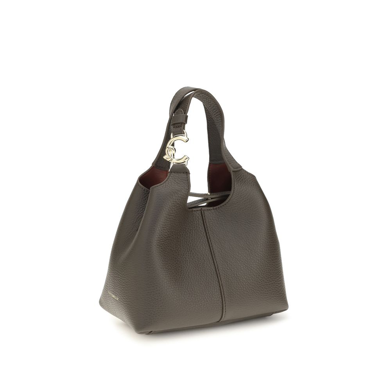 Brown calf leather bos taurus handbag-null