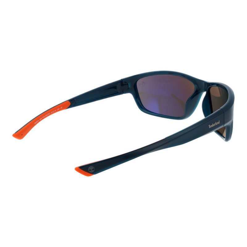 Blue plastic sunglasses-null