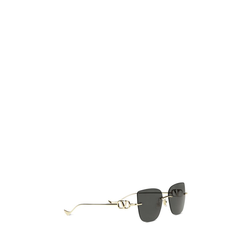 Black metal sunglasses-null