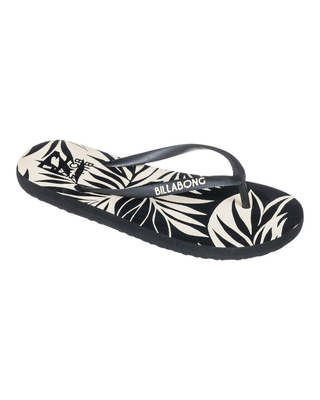 Billabong women slaps dama (ebjl100003-blk), Black, medium