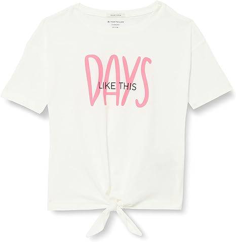 Oversized knotted t 202 top kids girl image number null