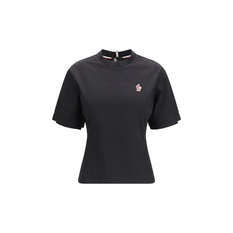 Black cotton t-shirt-null