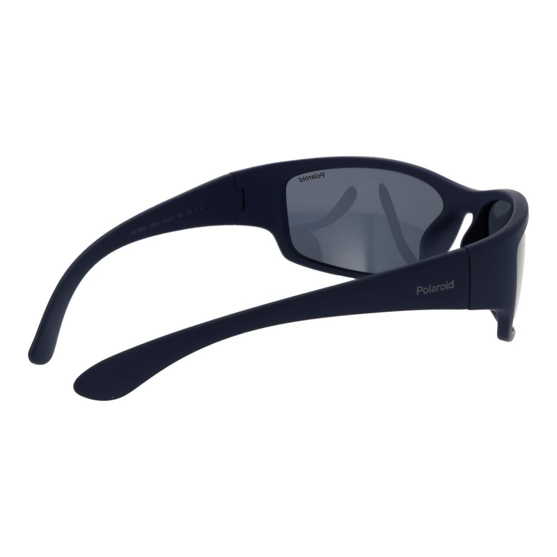 Blue plastic sunglasses-null