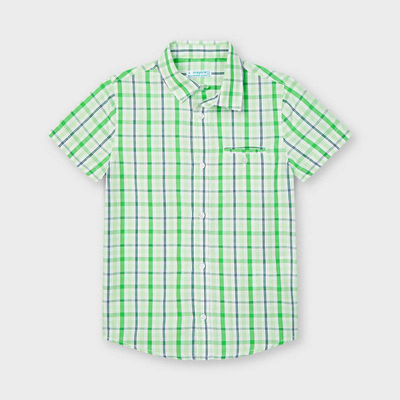 Πουκαμισο καρο, Green, medium