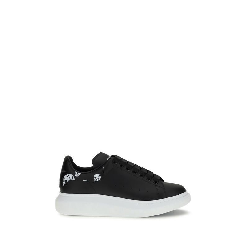 Black calf leather bos taurus chunky sneakers-null