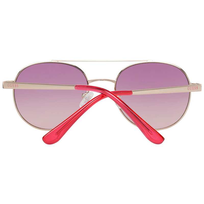 Rose gold metal sunglasses-null