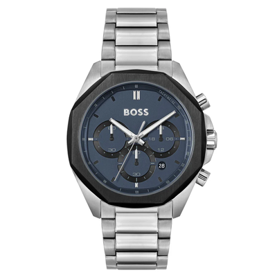 Boss men’s premium fashion quartz chronograph watch 42mm, , medium