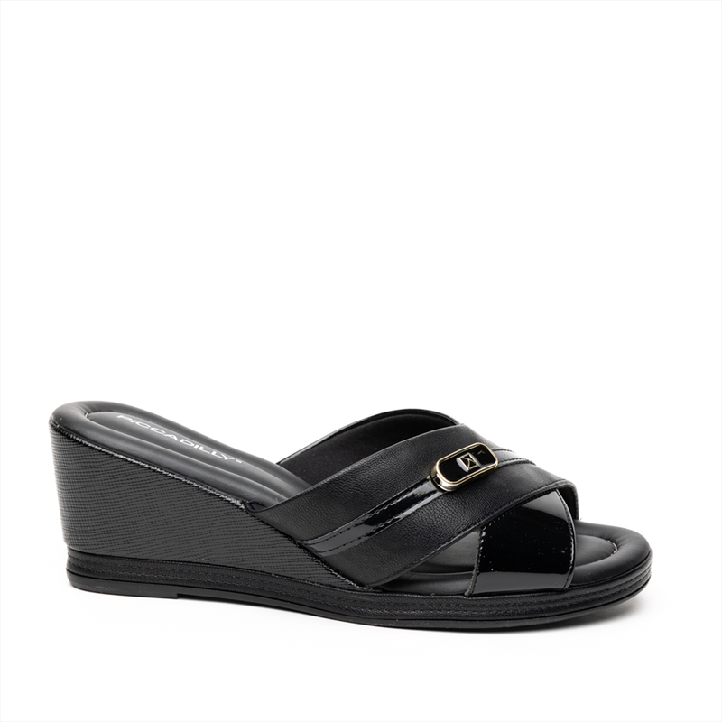 Product image: Piccadilly cross wedge mules-null