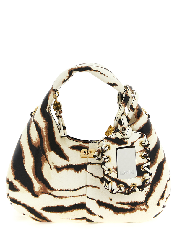 Multicolor polyester handbag-null