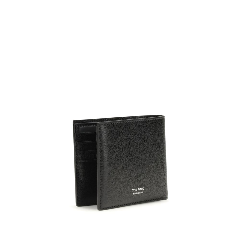 Black calf leather bos taurus wallet-null