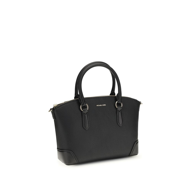 Black calf leather bos taurus handbag-null