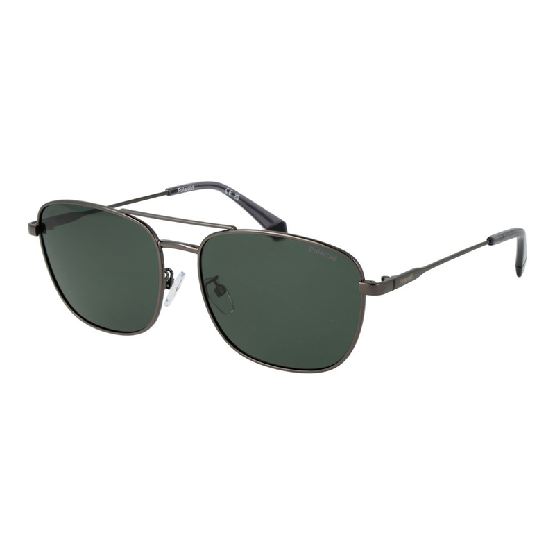 Gray stainless steel sunglasses-null