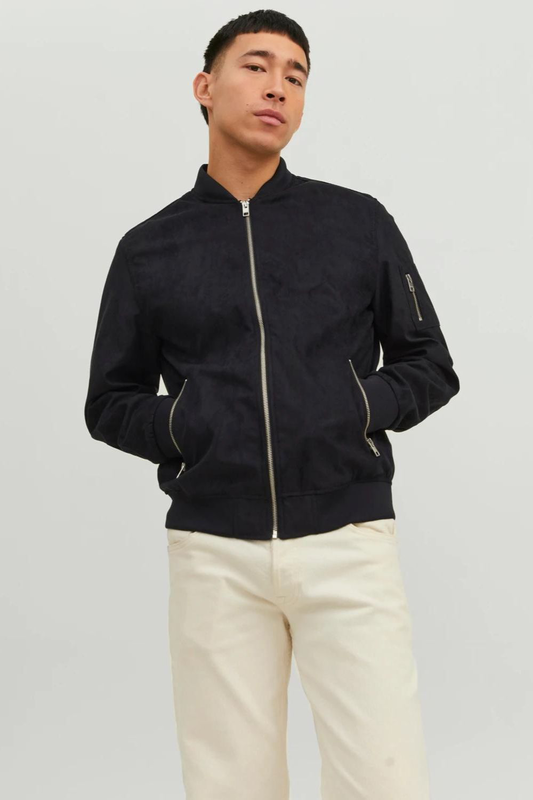 Jack & jones rocky faux suede jacket-null