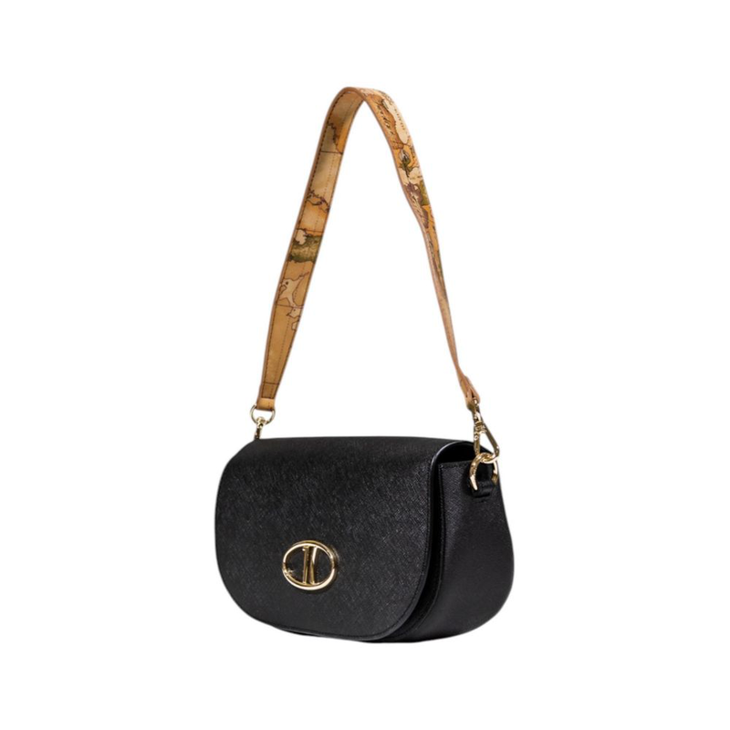 Black pvc handbag-null