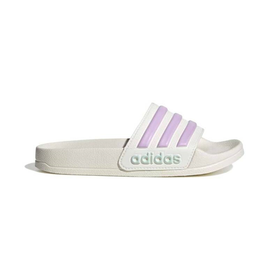 Adidas adilette shower k, White-purple, medium