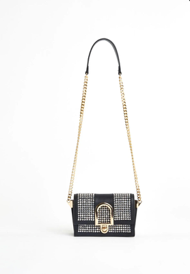 Gaudi mini crossbody bag with rhinestones v4ae-11630