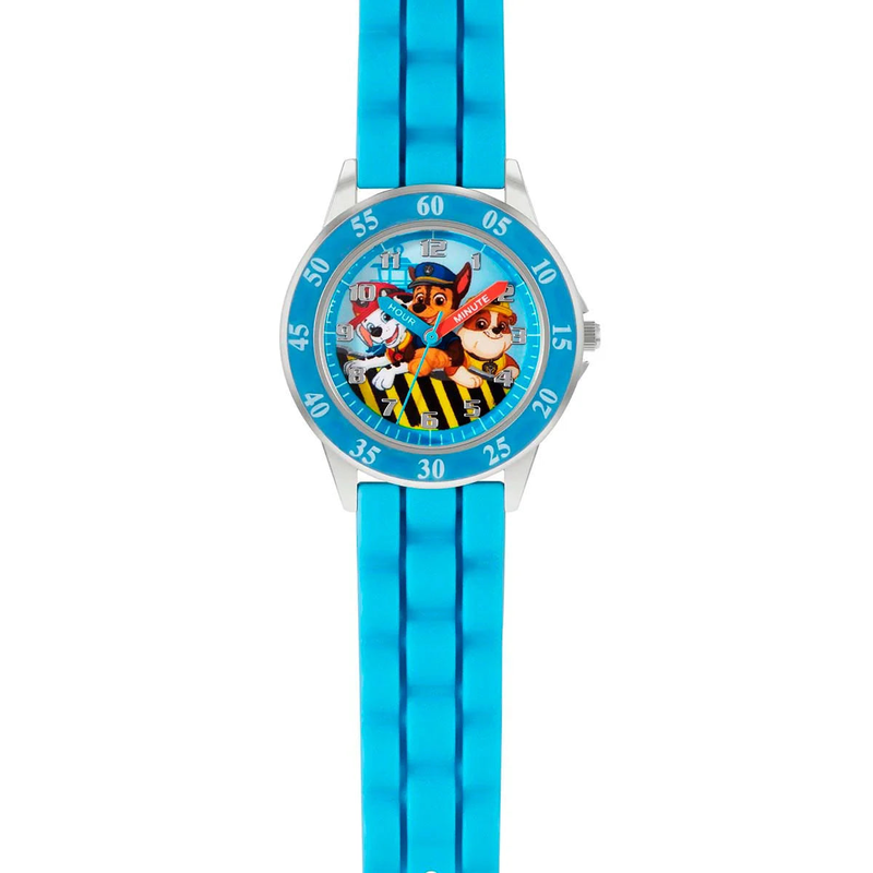 Paw patrol blue silicone strap watch, , medium-null
