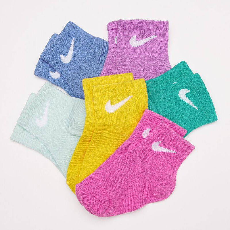 Swoosh 6pk infant ankle sock-null