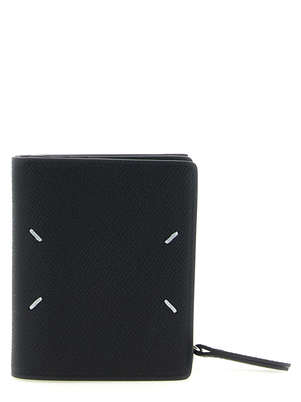 Black calfskin cardholder-null