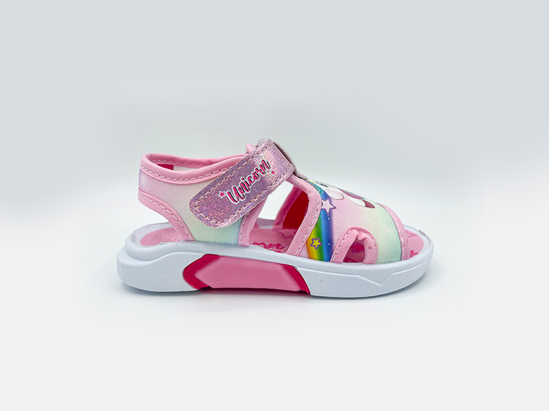 Disney girls' unicorn sandals (toddler) ds8010015t-null