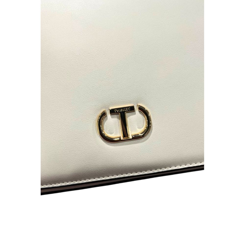 White pu women crossbody-null