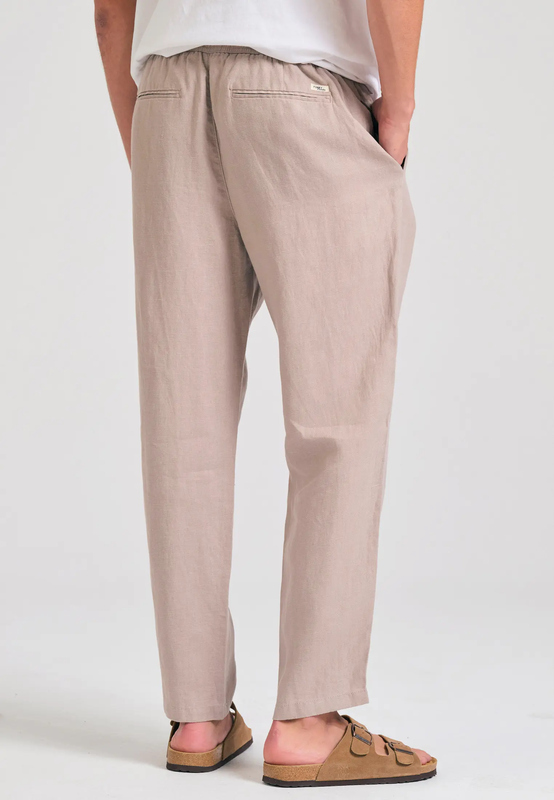 Funkybuddha linen trousers image number null
