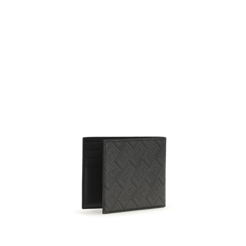 Black calf leather bos taurus wallet-null