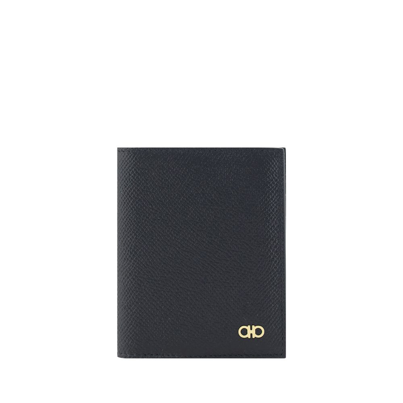 Black calf leather bos taurus wallet-null