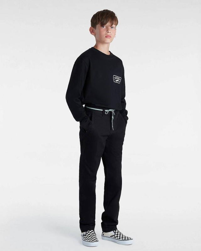 Vans boys full patch back ls top-null