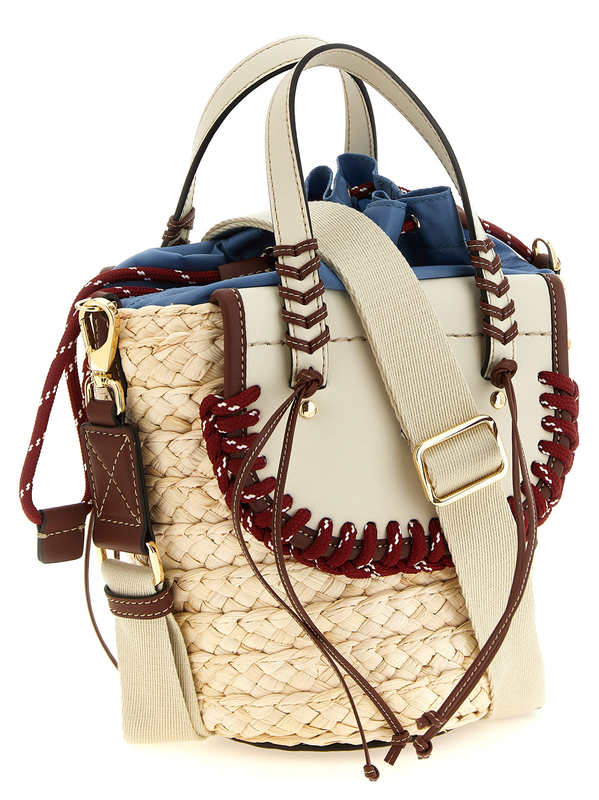 Multicolor pantograph handbag-null