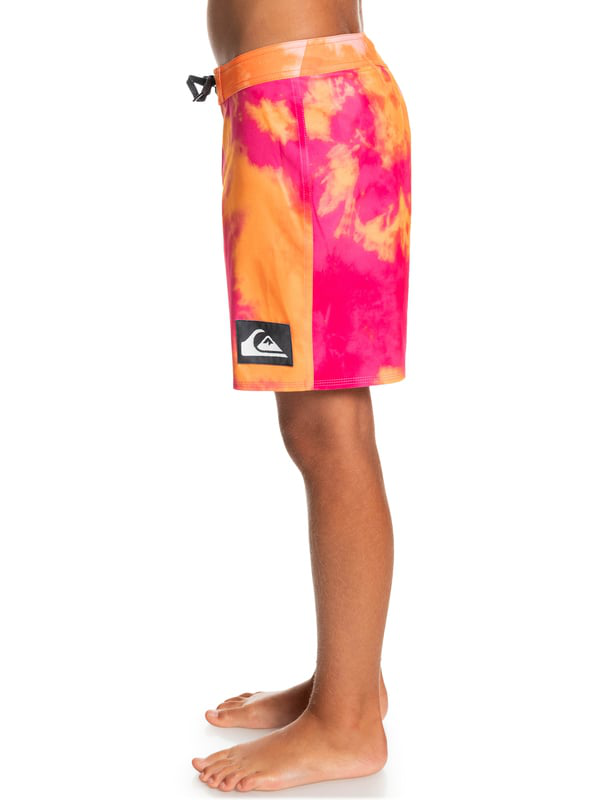 Quiksilver youth boys surfsilk acid wash 15" - boardshorts ( image number null