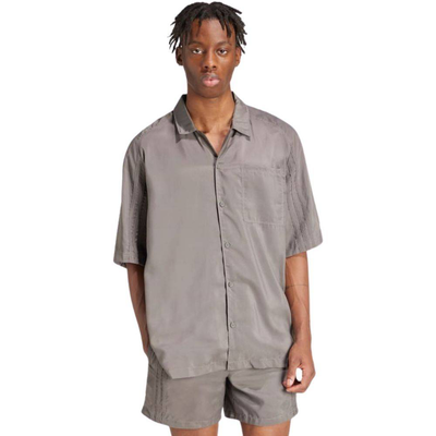Adidas m fash ss shirt, Charcoal, medium