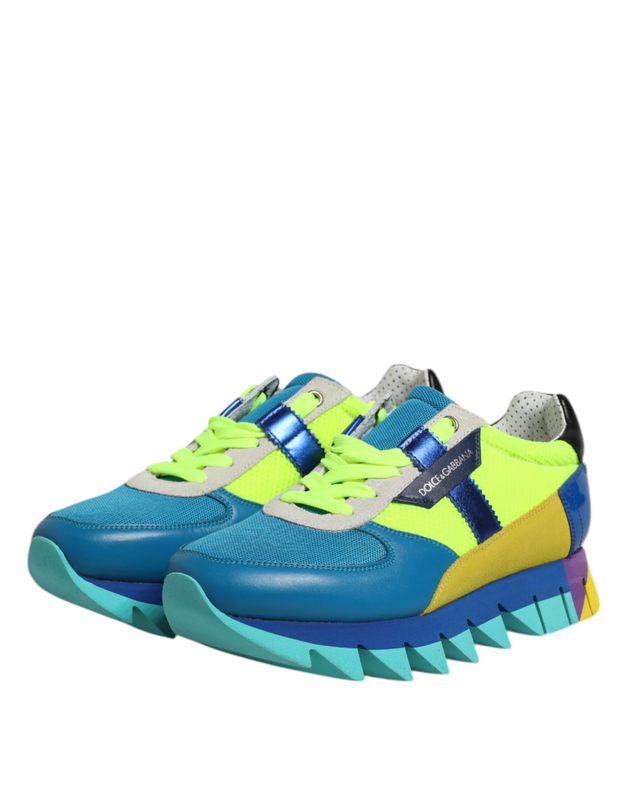 Multicolor leather low top men sneakers shoes-null