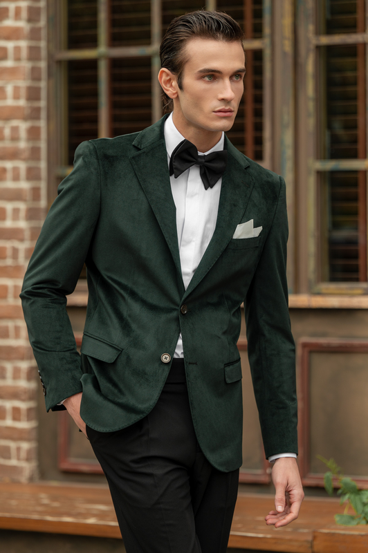 Vittorio jacket velvet-null