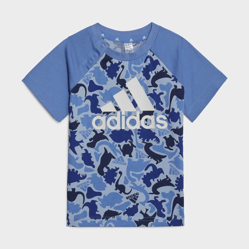 Adidas infant aop co top set-null