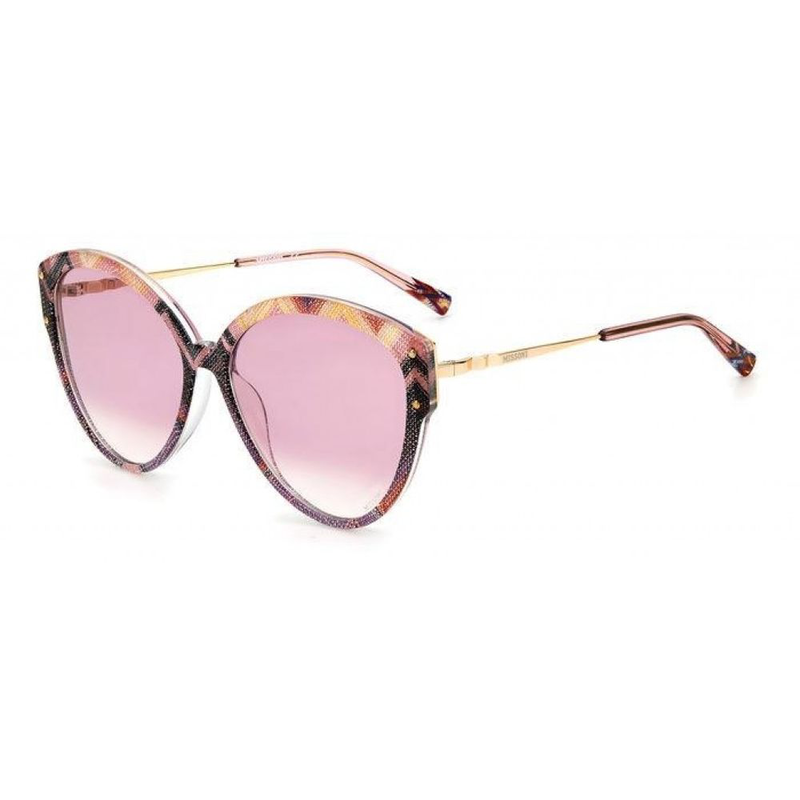 Gold plastic sunglasses-null