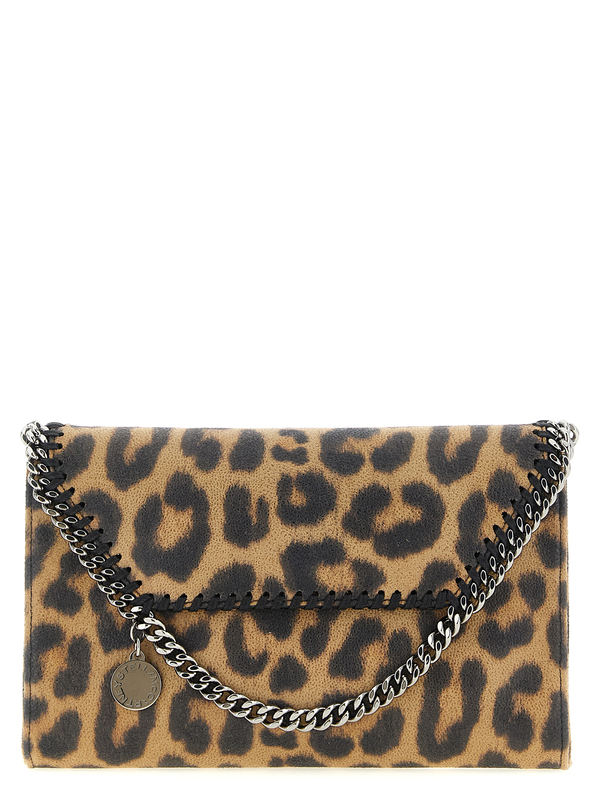 Brown polyester clutch bag-null